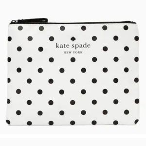 Kate Spade Dot Canvas Pouch